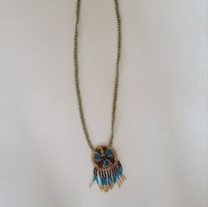 Handmade Native American beaded necklace